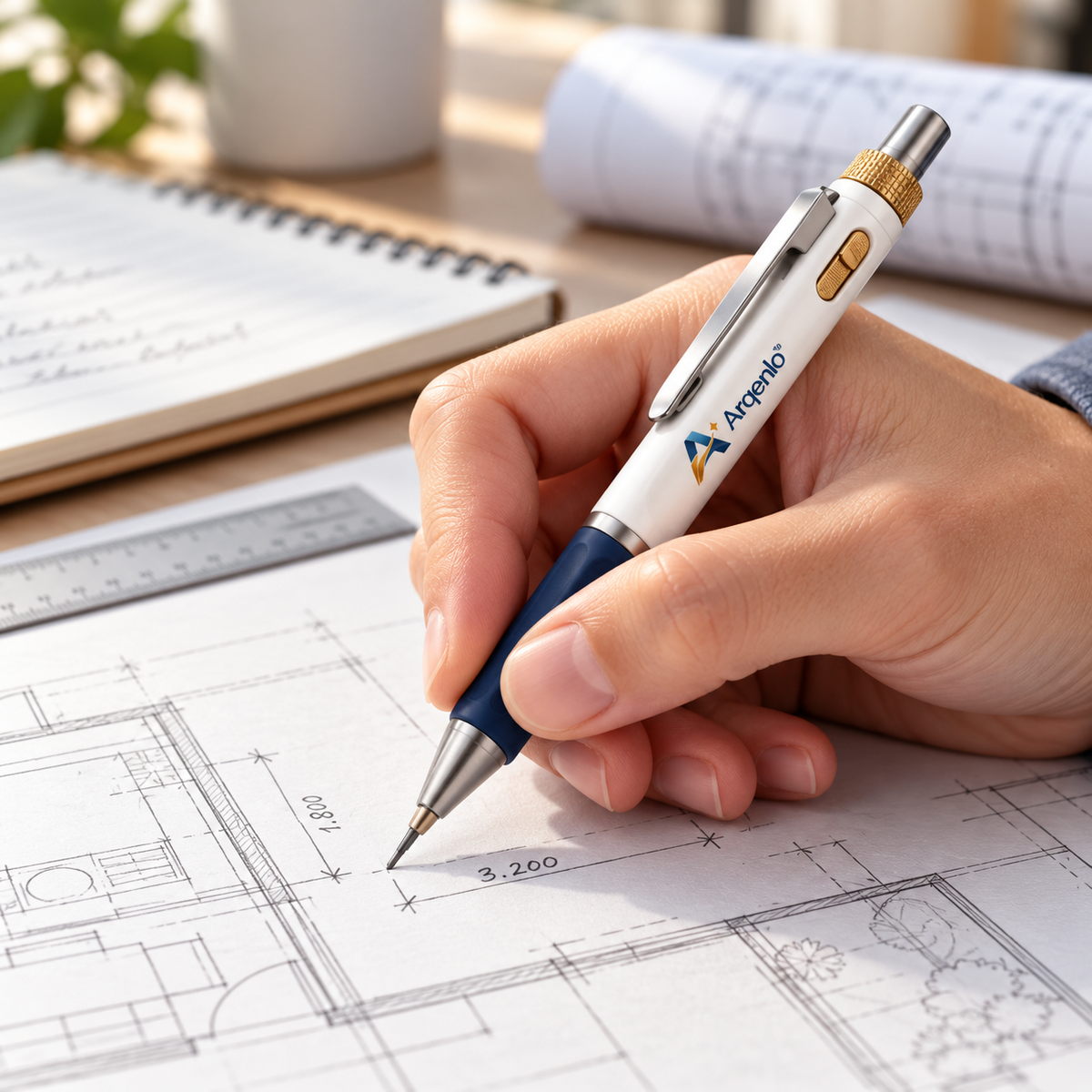 ARQENLO™ LiftIndex Precision Pencil
