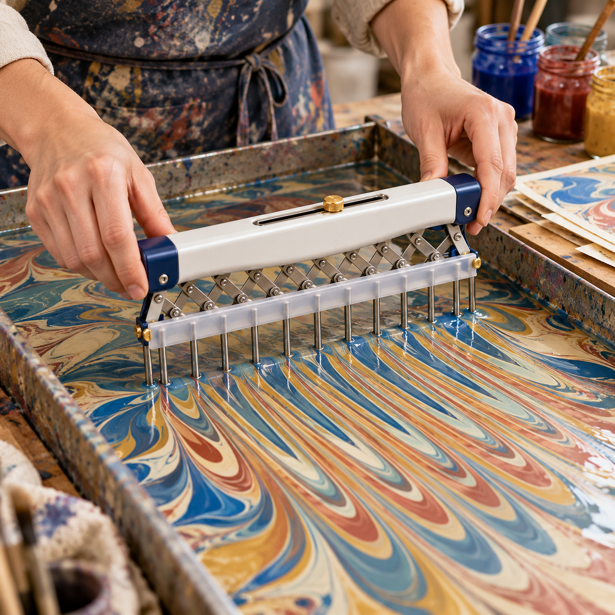 ARQENLO™ ExpandForm Marbling Comb